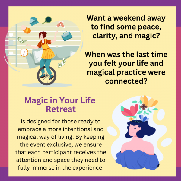 Magic In Your Life Retreat - Shared spacious room with shared bathroom - March 21-23, 2025 - Image 6