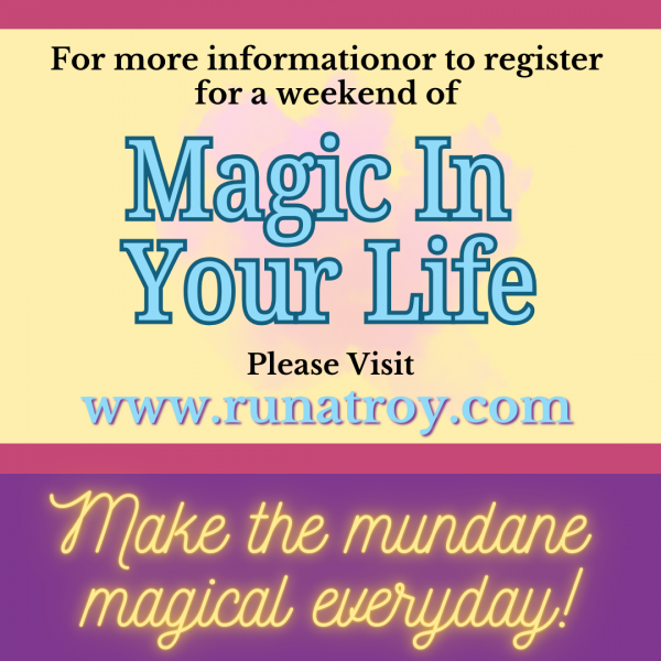 Magic In Your Life Retreat - Customized Order - JB