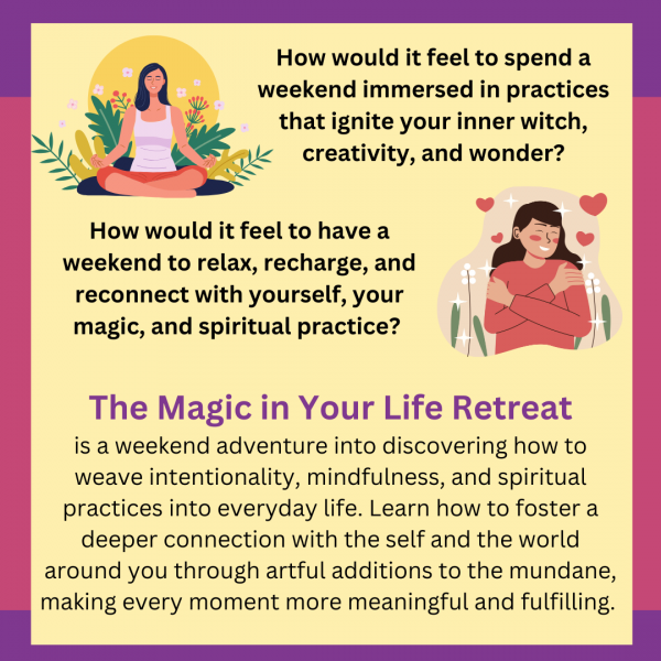 Magic In Your Life Retreat - Shared spacious room with shared bathroom - March 21-23, 2025 - Image 5